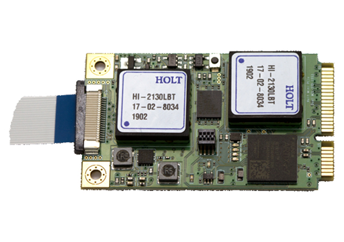 Foto Diseño de referencia mini PCIe de canal dual para MIL-STD-1553.